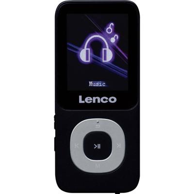 Lenco Xemio-659GY - MP3/MP4-Player mit 4 GB Mikro-SD-Speicherkarte, grau Discman
