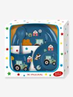 Cadeauset vaatwerk voor baby TRAKTOR DIE SPIEGELBURG meerkleurig