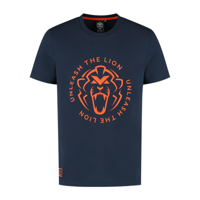 T-Shirt - Navy - Unleash The Lion - XXXXL - Max Verstappen