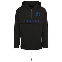 FC Eleven - France Anorak Hoodie - Zwart - thumbnail