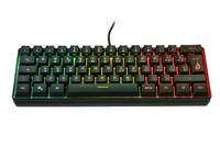 Surefire Gaming KingPin X1 Gaming-toetsenbord Kabelgebonden, USB QWERTY, Italiaans Zwart Verlicht, Multimediatoetsen