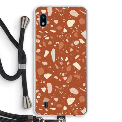 Terrazzo N°22: Samsung Galaxy A10 Transparant Hoesje met koord