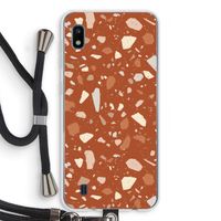Terrazzo N°22: Samsung Galaxy A10 Transparant Hoesje met koord