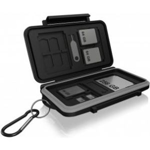 ICY BOX IB-AC620-CR hardcase geheugenkaarten