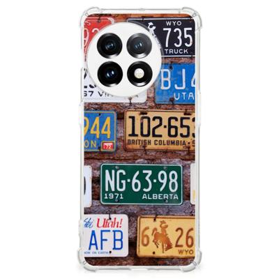 OnePlus 11 Anti-shock Hoesje met foto Kentekenplaten OnePlus 11 Anti-shock Hoesje met foto Kentekenplaten