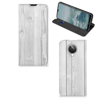 Nokia G10 | G20 Book | Wallet Case | White Wood