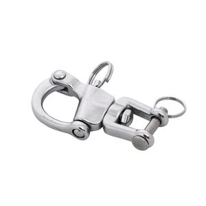 Non-stop dogwear® Snelsluiting Karabijnhaak Quick Release Snap Hook, grey