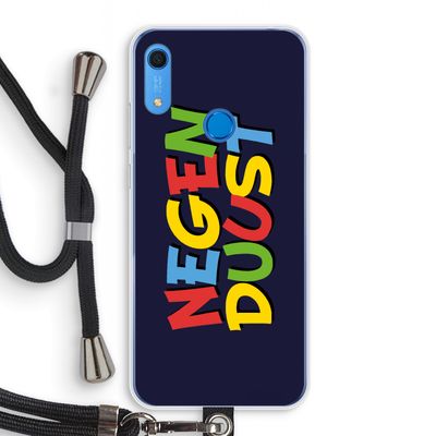 90's One: Huawei Y6s Transparant Hoesje met koord