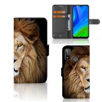 Huawei P Smart 2020 | Telefoonhoesje | Met pasjeshouder | Leeuw