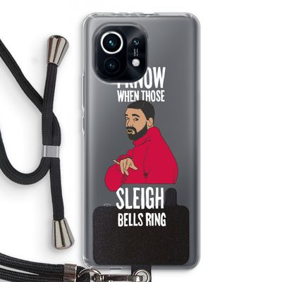 Sleigh Bells Ring: Xiaomi Mi 11 Transparant Hoesje met koord