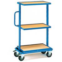 Fetra Hauptartikel 32901 Etagewagen Staal Poedercoating Laadvermogen (max.): 200 kg Stralend blauw (RAL 5007)