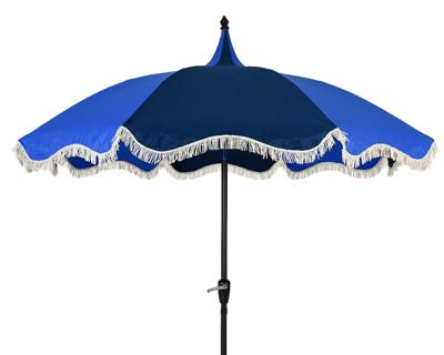 Parasol 2tone Blauw - Decoris
