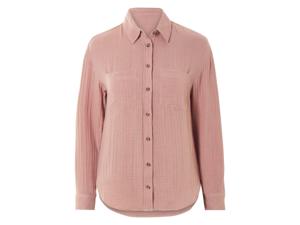 esmara Mousseline dames blouse (Lichtroze, 36)