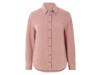 esmara Mousseline dames blouse (Lichtroze, 36)