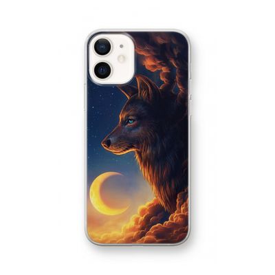 Night Guardian: iPhone 12 Transparant Hoesje