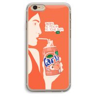Peach please!: iPhone 6 Plus / 6S Plus Transparant Hoesje