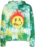 Palm Angels hoodie Burning Head - Vert