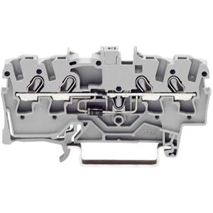 WAGO 2002-1411/1000-410 Diodeklem 5.20 mm Spanveer Toewijzing: L Grijs 1 stuk(s)