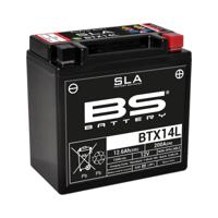 BS BATTERY Batterij gesloten onderhoudsvrij, Batterijen voor motor & scooter, BTX14L SLA