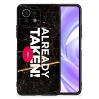 Xiaomi 11 Lite 5G NE | Mi 11 Lite | Telefoon Hoesje | met tekst Already Taken Black