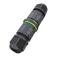 Kabelverbinder - IP68 Waterdicht - Gereedschapsloze installatie - Koppelstuk - Geschikt voor 4-12 mm kabeldikte