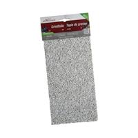 Grindmat 30x14 cm wit seizoensdecoratie - My village