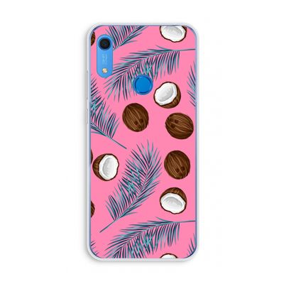 Kokosnoot roze: Huawei Y6s Transparant Hoesje