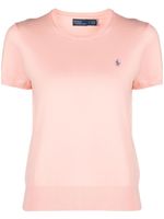 Polo Ralph Lauren t-shirt nervuré à manches courtes - Orange