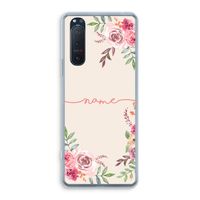 Rozen: Sony Xperia 5 II Transparant Hoesje