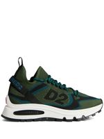 DSQUARED2 baskets Run DS2 à logo intarsia - Vert