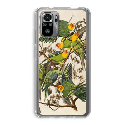 Carolinaparkiet: Xiaomi Redmi Note 10S Transparant Hoesje