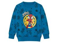 Kinder trui of hoodie (spider-man/blauw, 122/128)