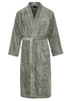 Kimono badstof katoen – olijfgroen-l/xl