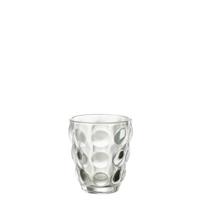 J-Line Bubble glas - drinkglas - transparant - 6x