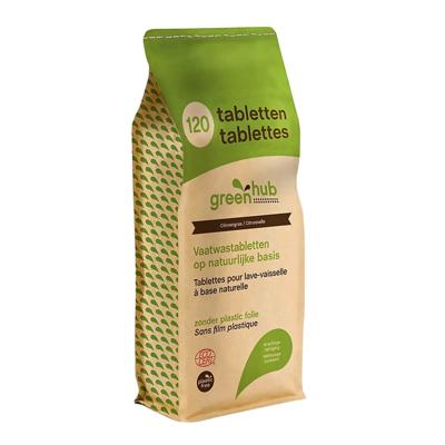 GreenHub Plasticvrije Vaatwastabletten op natuurlijke basis
