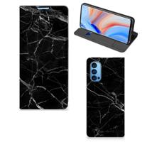 OPPO Reno4 Pro 5G | Standcase | Marmer Zwart - Origineel Cadeau Vader