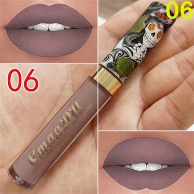 Make-up mat vloeibare lippenstift waterdicht langdurige sexy glitter stijl lipgloss cosmetica (06)
