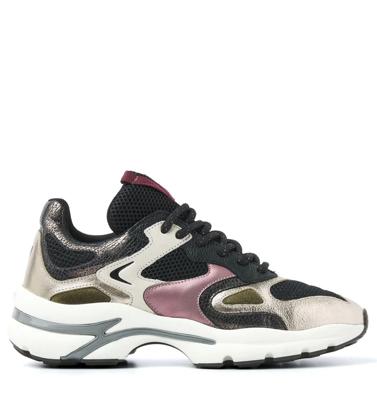 VIA VAI Vesper Due metallic combi nero Leer Dames