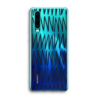Marrakech Zigzag: Huawei P30 Transparant Hoesje