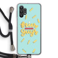 Always fries: Samsung Galaxy A32 5G Transparant Hoesje met koord