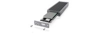 ICY BOX IB-1817M-C31 externe M.2 behuizing USB C grijs - thumbnail