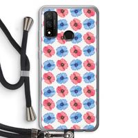 Klaproosjes: Huawei P Smart (2020) Transparant Hoesje met koord
