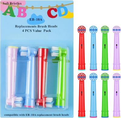 Huismerk Universele Opzetborstels Kids Stages Power - 4 stuks