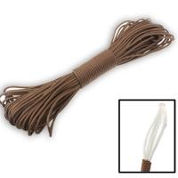100m 7 Core Durable Army Paratroopers Rope Rescue Survival Tent Rope(koffie kleur)