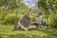 Gardena Liano tuinslang 10 m Bovengronds Polyvinyl chloride (PVC) Zwart, Grijs - thumbnail