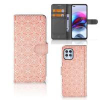 Motorola Moto G100 | Telefoon Hoesje | Pattern Orange