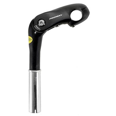 Pro Max stuurpen verstelbaar 85/100mm 1-1 1/8 adapter zwart