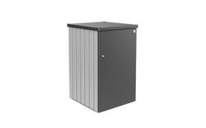 Biohort | Containerbox Alex Variant 1.3 | Zijwanden Zilver-Metallic en Dak Donkergrijs-Metallic