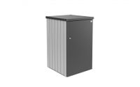 Biohort | Containerbox Alex Variant 1.3 | Zijwanden Zilver-Metallic en Dak Donkergrijs-Metallic