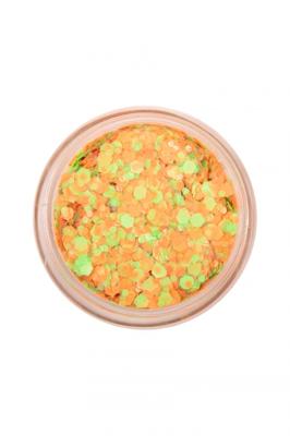 Glitter PXP pressed chunky glitter cream oranje-groen 10 ml